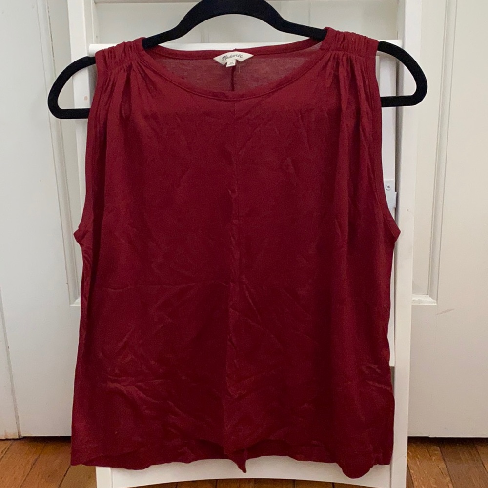 Madewell XS maroon tank top